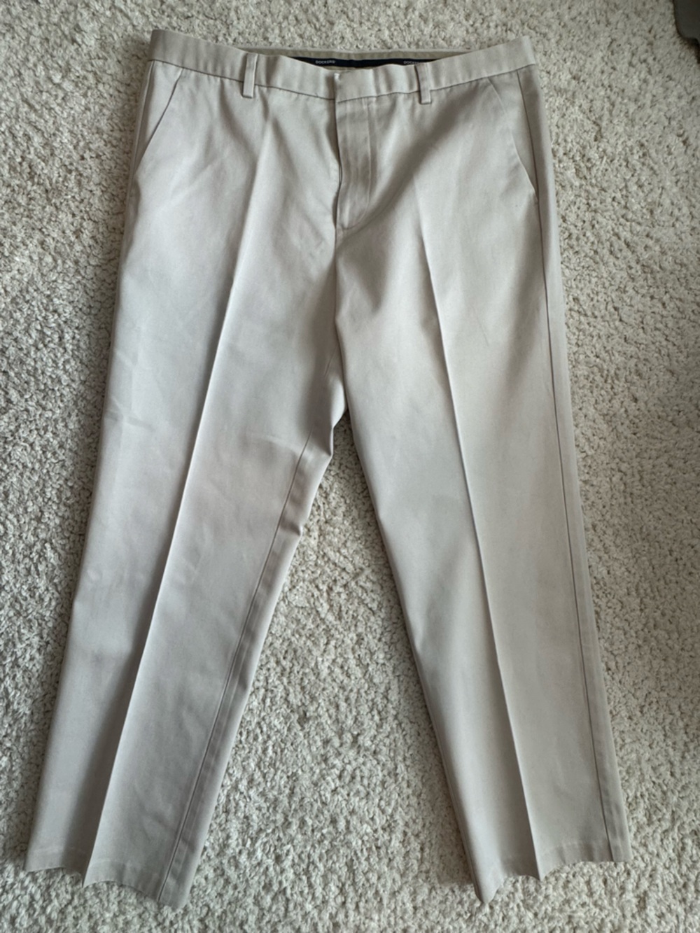 Dockers Men's Signature Khaki Lux Cotton Stretch Pants Classic Fit